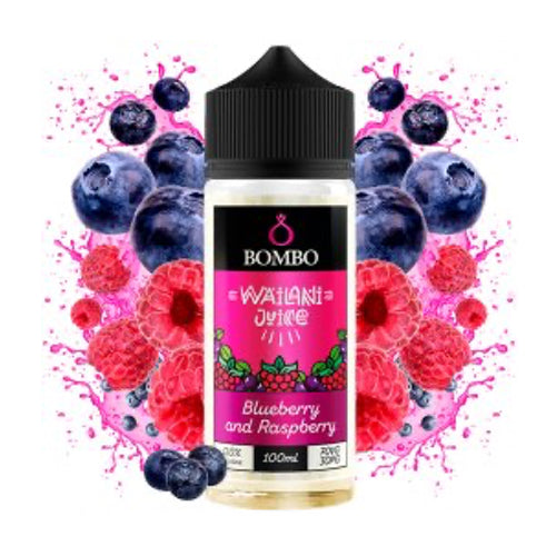 Bombo 100ml sabor Blueberry and Raspberry