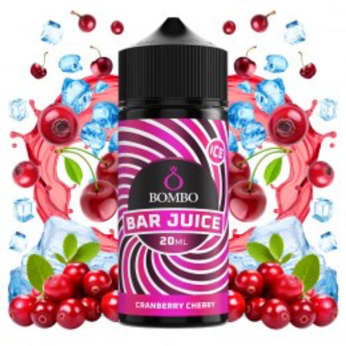 Cranberry Cherry 20ml Longfill Bombo Bar Juice