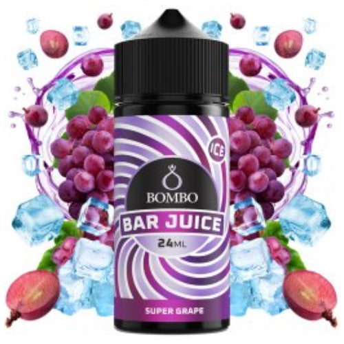 Super Grape Ice 24ml Longfill Bombo Bar Juice