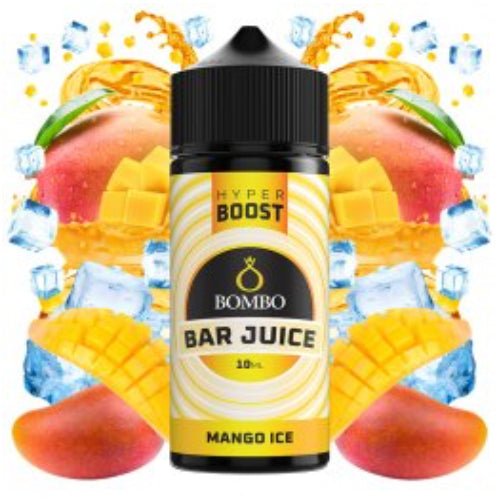 Mango Ice 10ml Hyper Boost Longfill Bombo Bar Juice