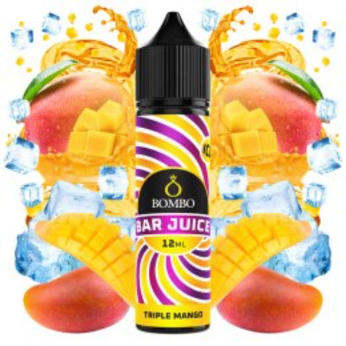 Triple Mango Ice 12ml Longfill Bombo Bar Juice