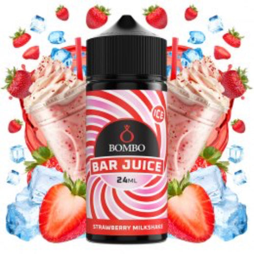 Strawberry Milkshake Ice 24ml Longfill Bombo Bar Juice