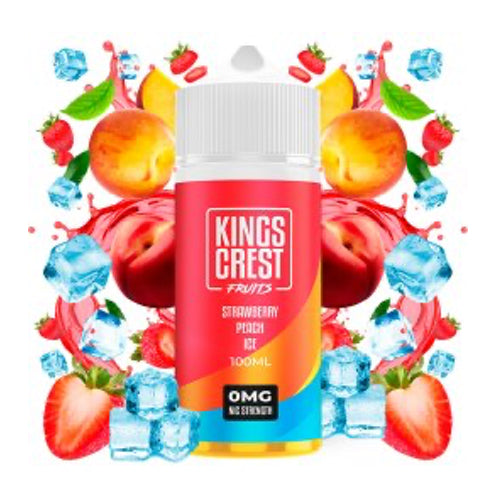 Kings Crest sabor Strawberry Peach Ice 100ml