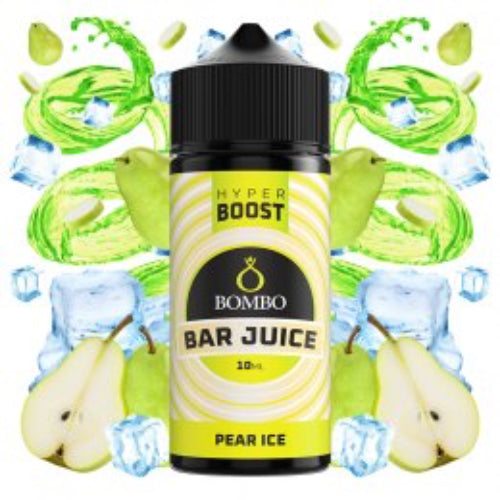 Pear Ice 10ml Hyper Boost Longfill Bombo Bar Juice