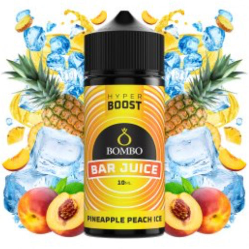 Pineapple Peach Ice 10ml Hyper Boost Longfill Bombo Bar Juice