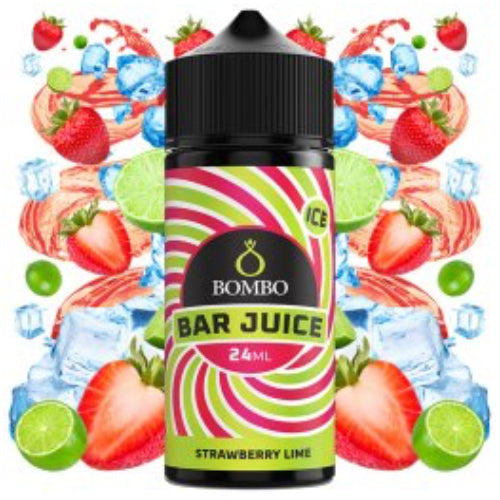 Strawberry Lime Ice 24ml Longfill Bombo Bar Juice